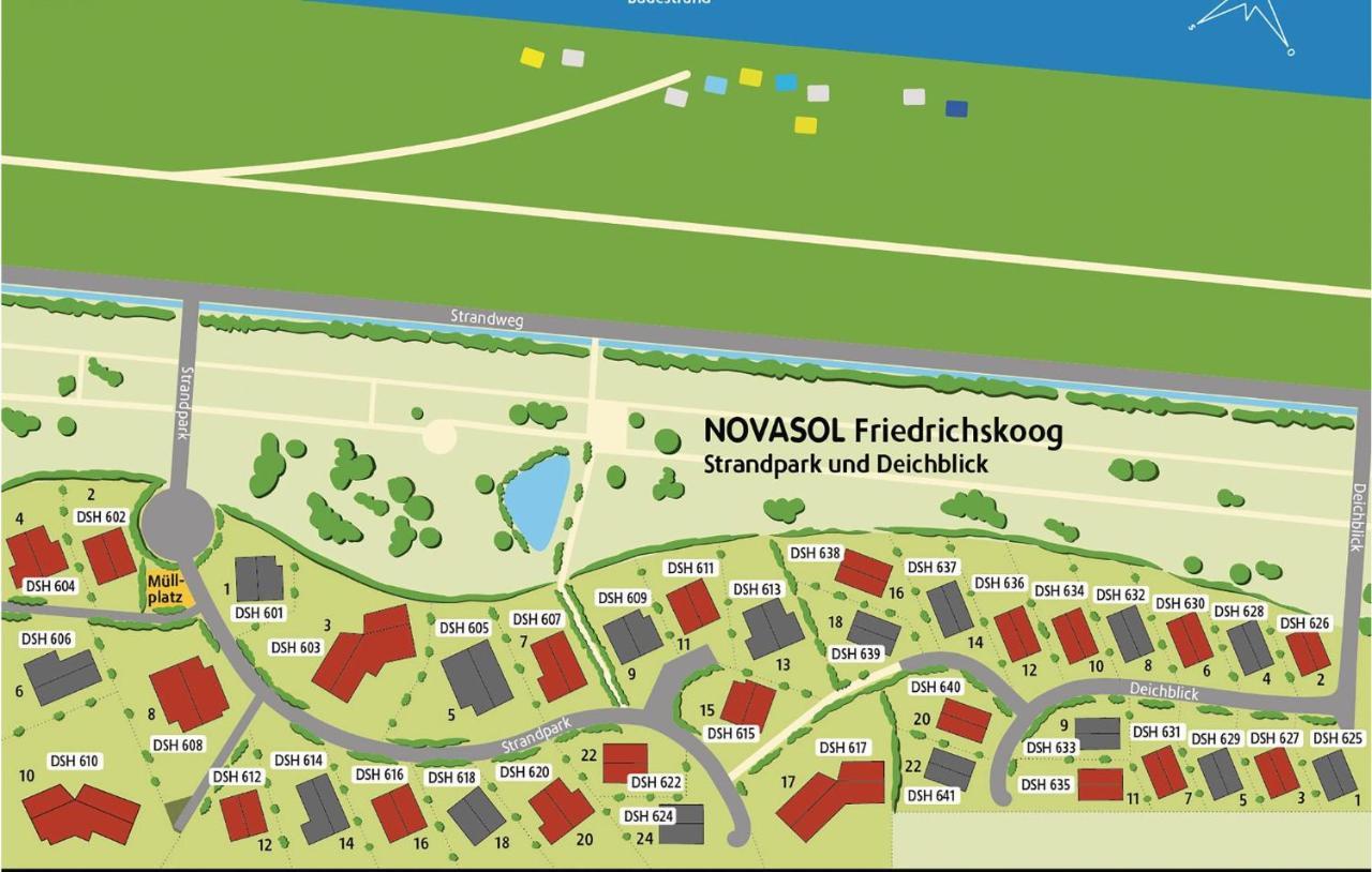 Friedrichskoog-Deichblick 12 Villa Luaran gambar